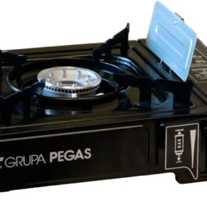 Grupa Pegas Portable Tabletop Gas Camping Stove with Piezo Ignition, 1900 W (1961)