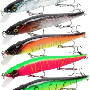 Gold Fish Minnow Set-1 Lure Set 11.5 cm 14 g 5 pcs (GF-MN115-01)